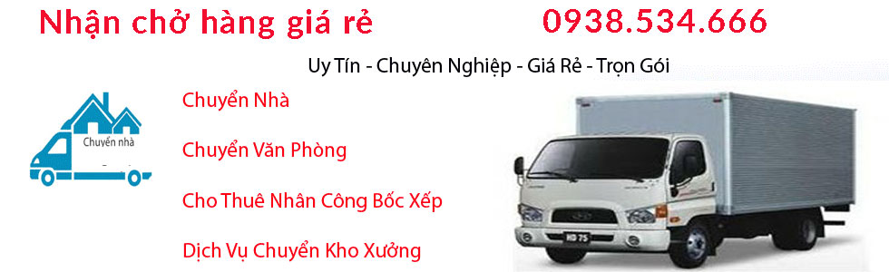 Dịch vụ xe tải chở thuê tại Gò Vấp – 0938.534.666