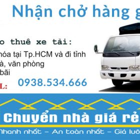 Dịch vụ vận chuyển nhỏ lẻ tại quận 12