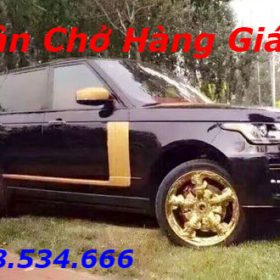 Bộ vành Rồng vàng giá 100 triệu đồng cho Range Rover